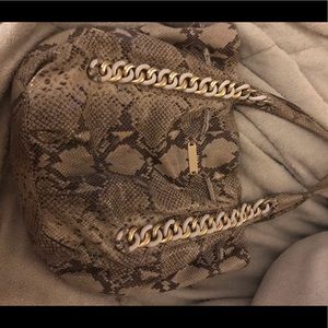 Michael Kors snake skin large purse